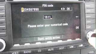 How To Find Your VW Radio PIN Code And Get Out Of SAFE Mode