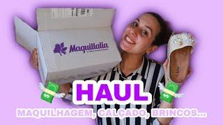  Haul: Maquibeauty, Paletas novas da w7, Skincare, Calçado, Brincos | Rafaela Rocha