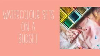 LIMITLESS PALETTE: Watercolor Sets on a Budget