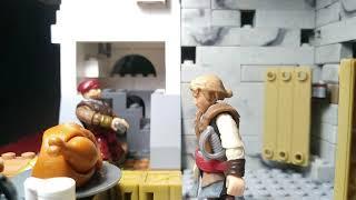 Raiding small Kingdoms (viking Mega Construx stop motion)