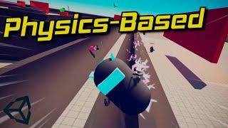 I made my Dream Physics-Based Movement Controller for Fast-Paced Parkour Action