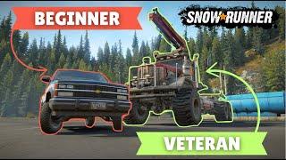 SnowRunner: Veteran VS Beginner