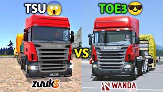 Best Comparison Between Truck Simulator Ultimate with Truckers of Europe 3 Updates| Truck Gameplay