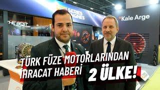 Türk füze motorlarında ihracat zamanı: 2 Ülke!