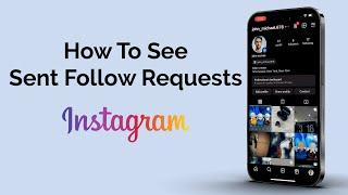 How To See Sent Follow Requests On Instagram?