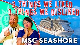 FULL REVIEW MSC Seashore - The 3x3