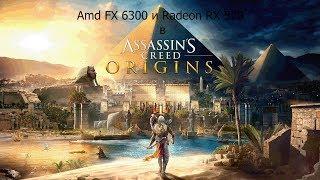 Amd FX 6300 и Radeon RX 570 в Assassin's Creed Origins