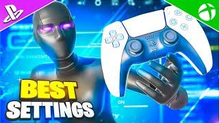 *NEW* BEST Controller Settings & Sensitivity in Fortnite Season 3