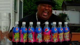 Pepsi Black Cherry Chocolate Gummy Flavor Japanese Soda Chug