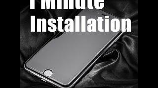 Bubble Free Installation Skills of NeWisdom Tempered Glass Screen Protector