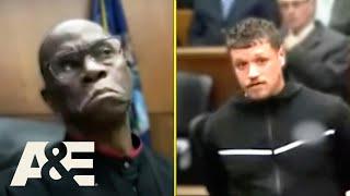 Defendant CAUGHT RED-HANDED Contacting Victim Illegally | Court Cam | A&E