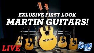 See NEW Martin Guitars Feat: Peter Frampton! | NAMM VIP Live Pre-Show!