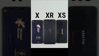 iPhone X vs XR vs XS PUBG TEST in 2022 After iOS 15.4.1 #Shorts #PUBG #PubgTest