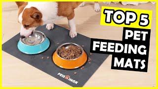 TOP 5: Best Pet Feeding Mat of 2025