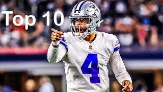 Dak Prescott Top 10 Plays of his Career So Far