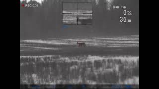 Охота на косулю. Ночной прицел Pulsar Digisight Ultra N455 LRF с дальномером