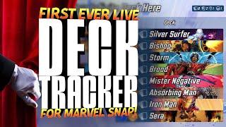 This is HUGE: First Ever LIVE Deck Tracker for Marvel Snap | Decks I'm Playing To Infinite Gameplay