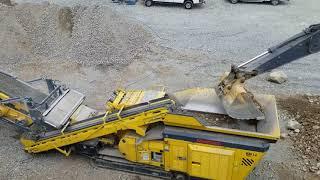 Milestone Equipment Contracting Crusher