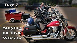 An Old Guy on an old Goldwing hauling an old Mini Mate – Staying on 2 Wheels – Day 7 - 2024 Ep 27