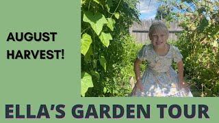 Ella's August Garden Update