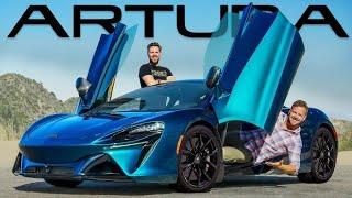 2025 McLaren Artura Review | Hybrid Supercar Redefined!