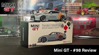 Mini GT - Pandem Nissan GT-R ROCAF Malataw Fighter #98 MGT00098 - Indonesia Exclusive