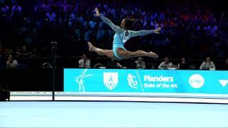 BILES Simone (USA)_2023 Artistic Worlds, Antwerp (BEL)_Qualifications_Floor Exercise