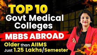 MBBS From Abroad under 20 Lakh | Top 10 Govt Medical Colleges in Russia | Low Budget MBBS University