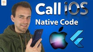 Flutter Tutorial - How To Call iOS Native Code | Swift Platform Specific Code