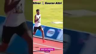 gaurav attri 800 meter race 2nd position #youtube #viral