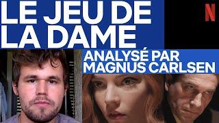 Magnus Carlsen, n°1 mondial d'échecs, analyse la partie finale du Jeu de la Dame | Netflix France