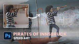 Photoshop Speed Edit - "Pirates of Innsbruck"