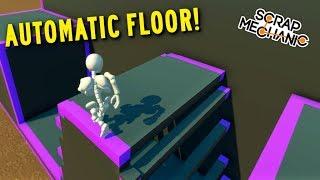 Real Nerdy Stuff - Number Logic Automatic Piston Floor // Scrap Mechanic