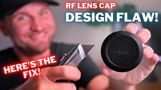 RF Lens Cap FIX! End YOUR FRUSTRATION! | The Ultimate Canon Hack!