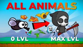 LEVEL 0  ALL ANIMALS EVOLUTION | EvoWorld.io