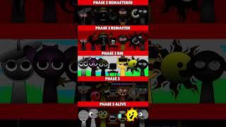 Incredibox Sprunki Phase 3 Remastered VS Remaster VS Phase 3 RM VS Phase 3 VS Alive *MIX VERSION*