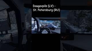 ETS2 ProMods 2 68 Daugavpils - St  Petersburg #7 #shorts #ets2 #eurotrucksimulator2 #gameplay