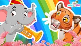 The Amazing Animals Educational SONG for toddlers | Miki Piki - Nursery Rhymes and Children's Songs