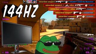 The 144hz experience in CSGO..