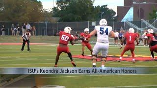 Freeport native and ISU DB Keondre Jackson earns All-American honor