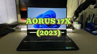 Как разобрать Gigabyte AORUS 17X (2023), обслуживание и чистка. RTX 4090. Disassembling AORUS 17X.