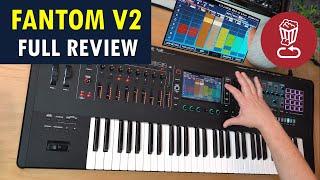 FANTOM Version 2 // Review, tutorial for Roland Fantom 6, 7, 8 (also for Fantom 0, Fantom-06,07,08)