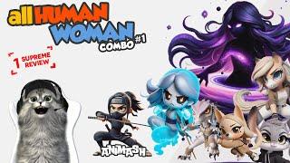 HUMAN WOMAN + Man animash gameplay animal merge supreme