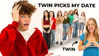 My TWIN Sister Picks My DATE!