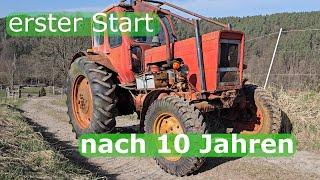 MTS 50 Traktor nach 10 Jahren stillstand wiederbeleben