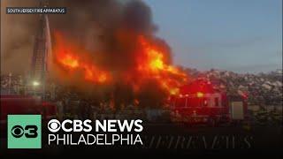 Air quality alert issued for part of Vineland, New Jersey, after 4-alarm fire breaks out
