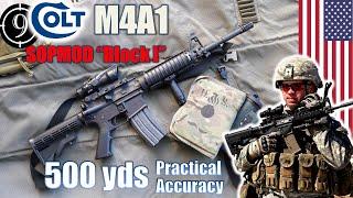 M4A1 Block I [America's Main Rifle] to 500yds: Practical Accuracy (M4 + ACOG)