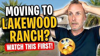 The TOP 5 PROS AND CONS of LIVING IN LAKEWOOD RANCH FLORIDA! 2025