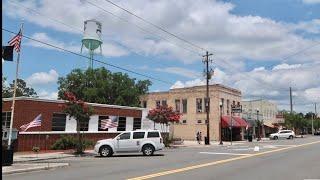 Small Towns & Empty Backroads Of Southern Georgia - First Stuckeys / Rental Car Problem On Road Trip