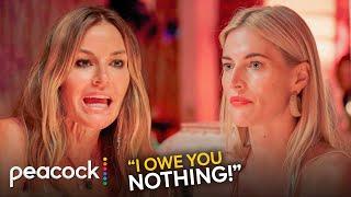 Kelly Bensimon Grills Kristen Taekman on Cheating Scandal | The Real Housewives Ultimate Girls Trip